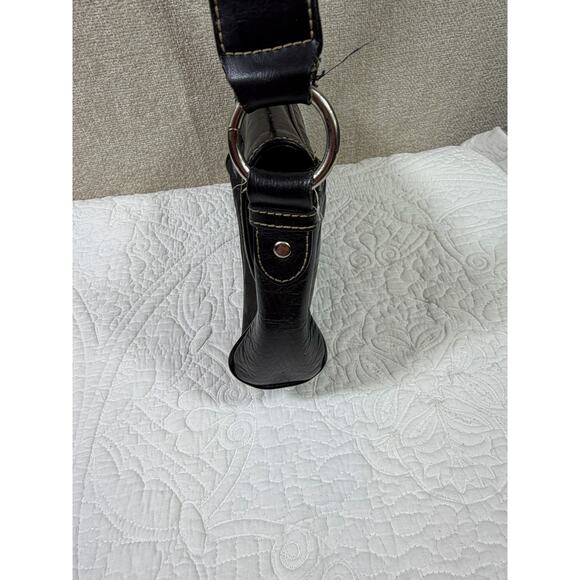 Wilson’s Leather Women’s Black Genuine Leather Shoulder Strap Handbag Purse - Picture 10 of 12